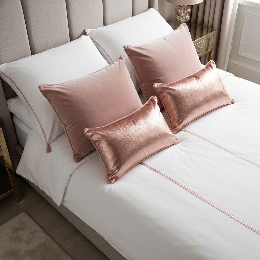 Bespoke throw pillows by The Adorable Interiors